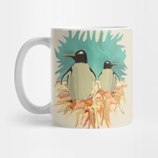 Penguins in Paradise Mug